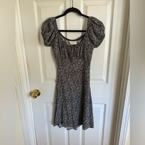 Auguste the Label Marlow Zandra Anne Mini Dress Charcoal